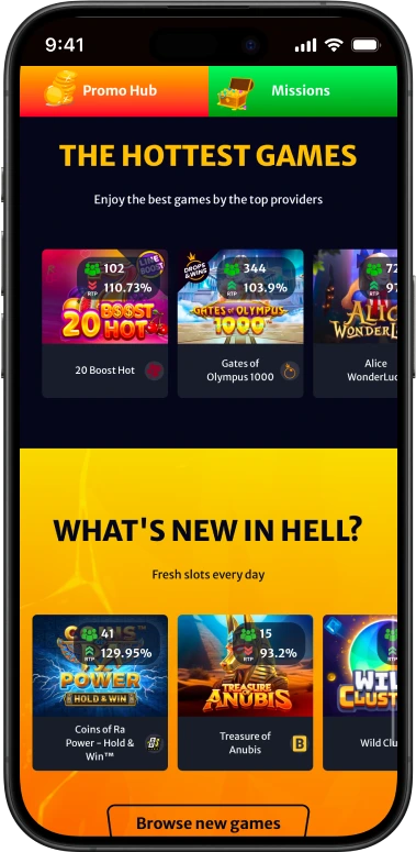 HellSpin Casino Australia Mobile